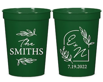 Custom Stadium Cups - Personalized Plastic Cup Favors - Birthday and Wedding Party Favors, Custom Stadium Cup - Customized Plastic Cup (170)