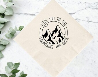 2ply Paper Napkins, Wedding Napkins, Custom Paper Napkins, 2ply Wedding Napkins, Dinner Napkins for Wedding, Wedding Party 2ply Napkins (21)