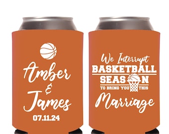 Wedding Can Coolers Favor, Personalized Wedding Can Coolers Favor, Custom Can Coolers Favor for Guests, Custom Can Coolers as Favors (274)