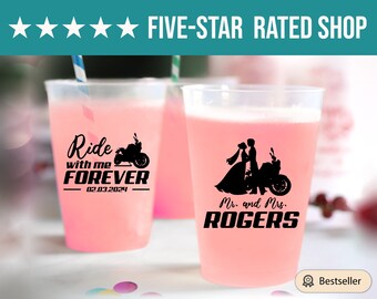 Custom Shot Frosted Cups, Personalized Frosted Cup Wedding Favor, Custom Wedding Frosted Cup, Personalized Wedding Frosted Cups Favors (281)
