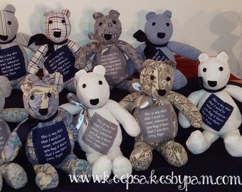 Handmade Memory Bear