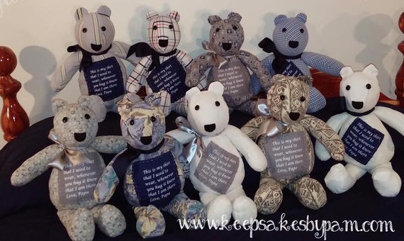 Handmade Memory Bear 