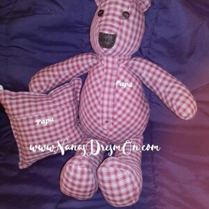 Handmade Memory Bear image 6