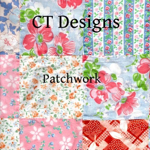 Vintage Patchwork Digital Download