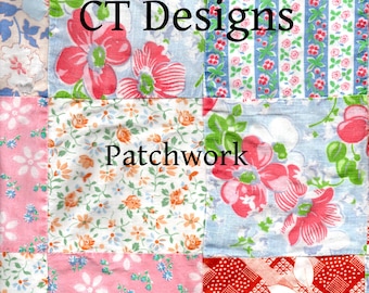Vintage Patchwork Digital Download