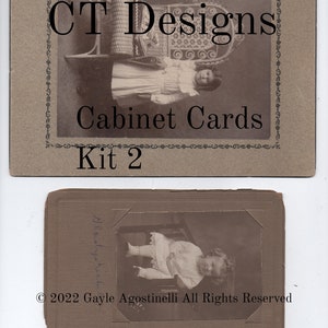 Cabinet Cards Kit 2 - Digital Download