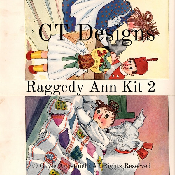1918 Raggedy Ann - Kit 2 - Digital Download