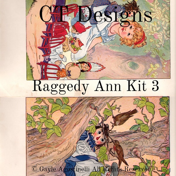 1918 Raggedy Ann - Kit 3 - Digital Download