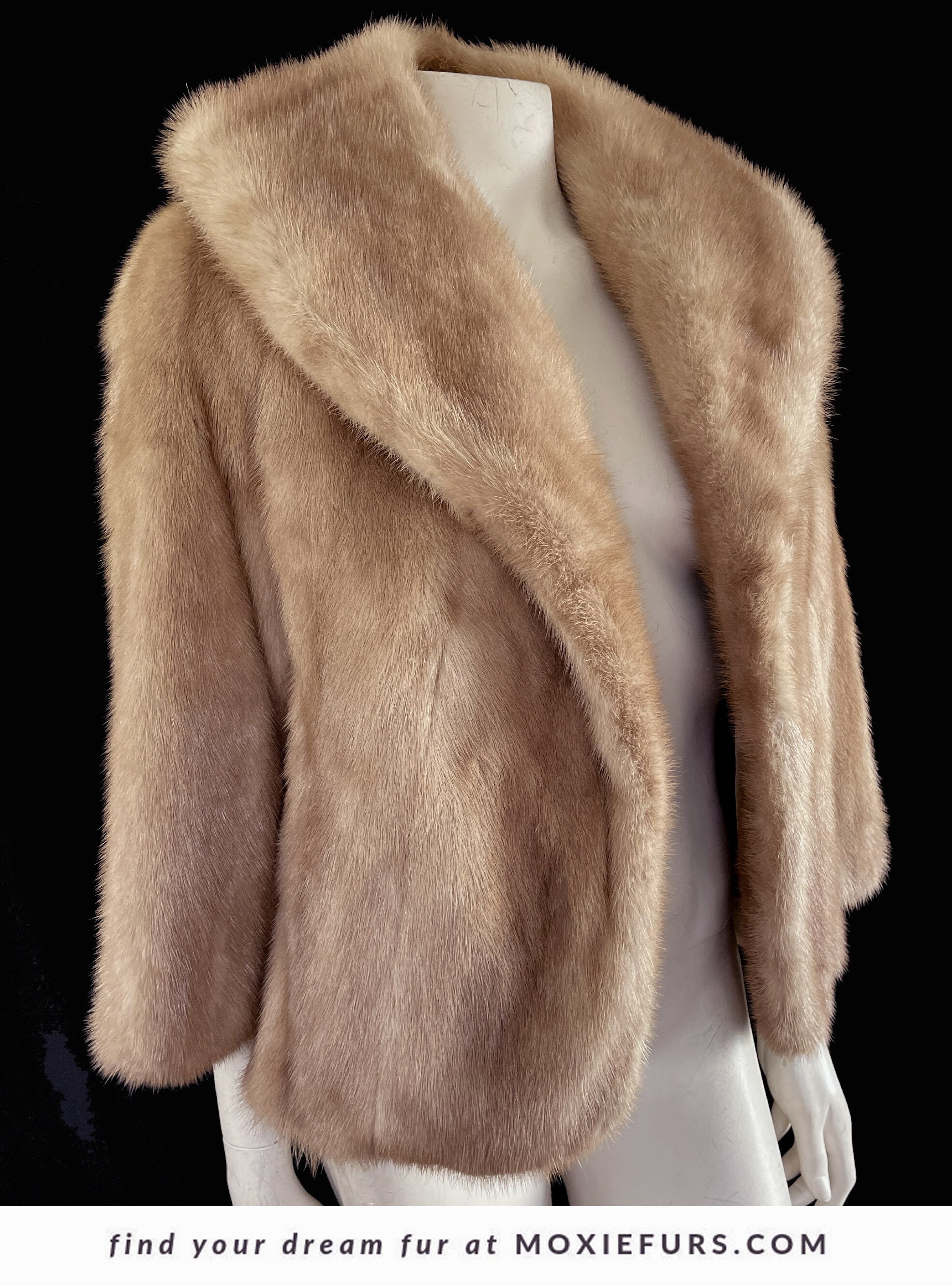 Luxury Vintage MINK Fur Coat, REAL FUR Mink Jacket, Autumn Haze Brown Mink  Fur Stroller, Dream Wedding Fur, Winter Bridal Coat, Honey Blonde Retro  Hollywood Glamour Fur, Gatsby Deco Party
