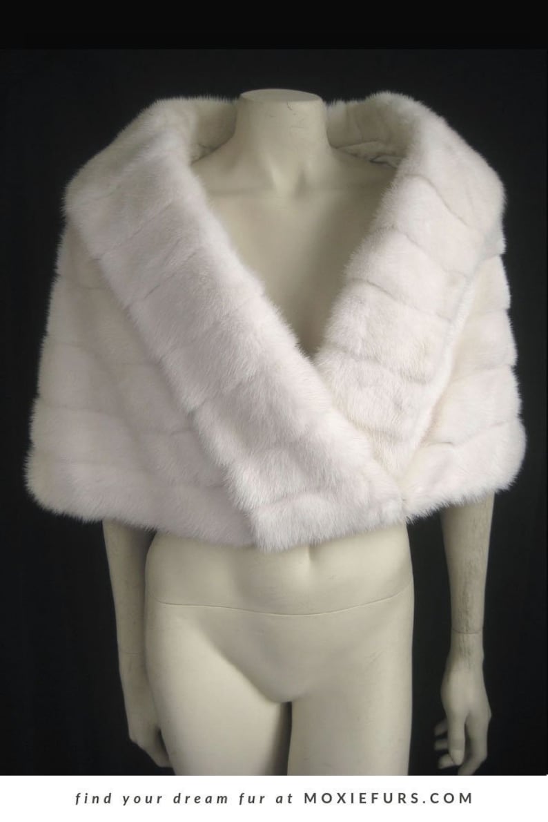 fur shawl jacket