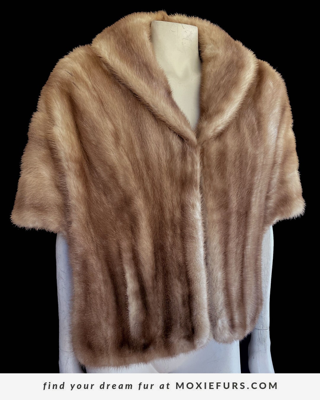 fur mink shawl