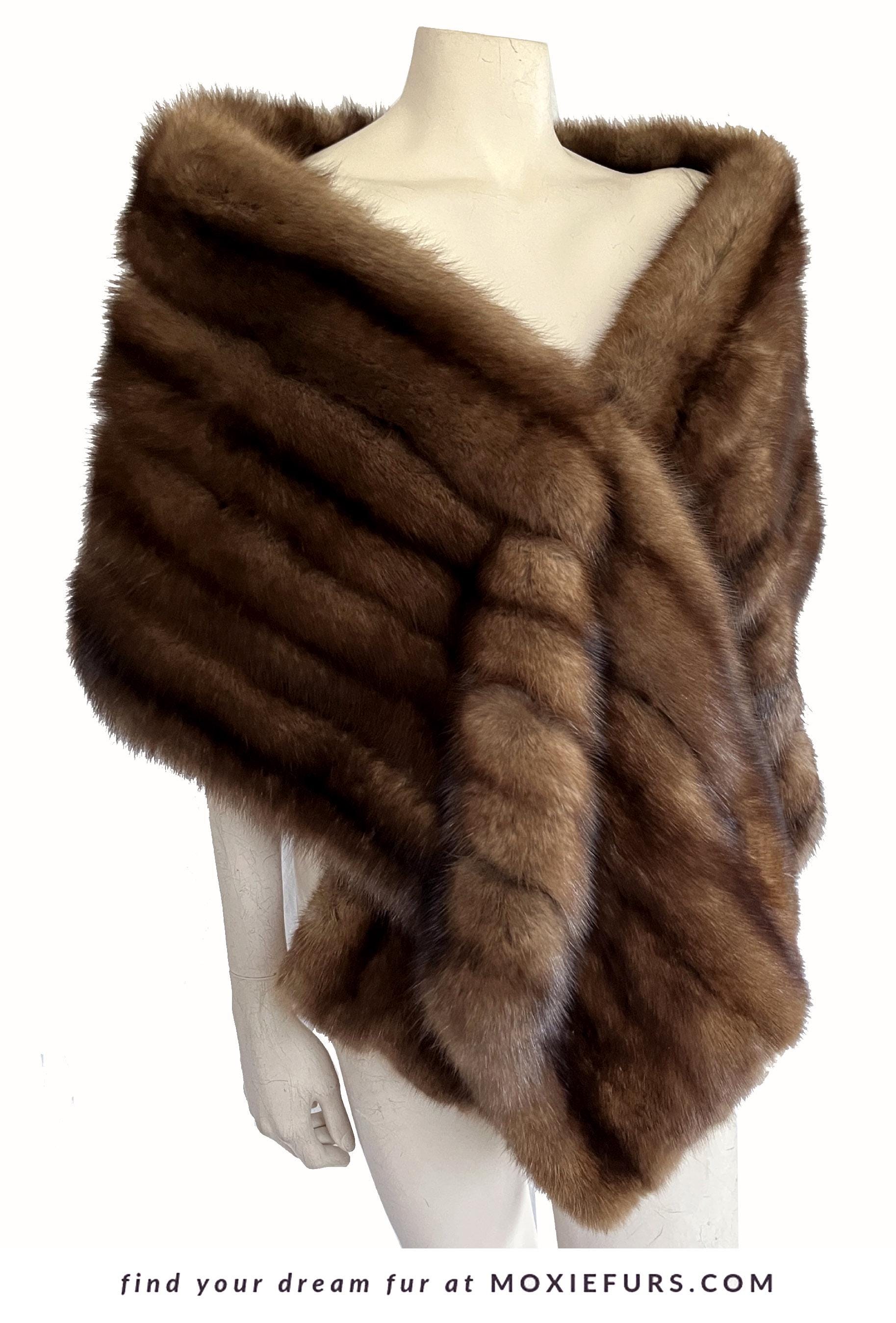 great gatsby fur shawl