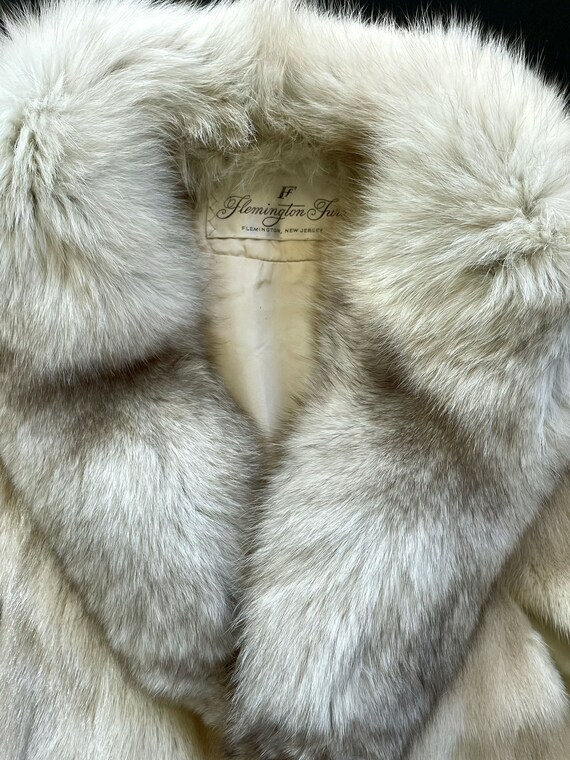 Blonde MINK & Norwegian FOX Fur Stole , Bridal Bo… - image 7