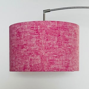 PINK LINEN Effect Lampshade, Pink Lampshade, Pink Table Lamp, Pink Bedside Lamp, Ceiling Light, Linen Lampshade, Home Gift, Bedroom Lamp