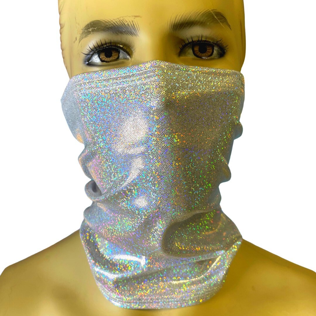 COSMIC Mask Rave Mask Festival Mask Gaiter Etsy