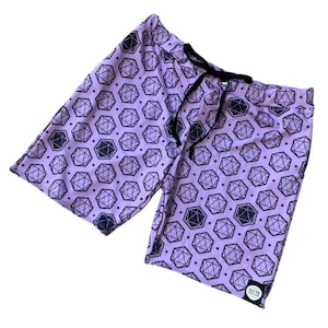 ICOSAHEDRON | Mens Shorts | Festival Shorts | Drawstring Shorts