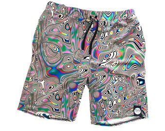LUCID DREAMS | Mens Shorts | Festival Shorts | Drawstring Shorts
