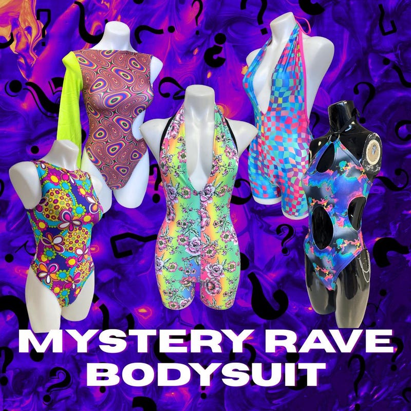 Commons Rave Accessories Rave Outfits Bodysuits - Etsy
