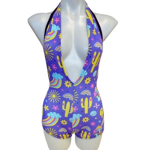 DESERT DAYTRIPPER | Playsuit | Halter Romper | Festival Outfit | Rave Jumpsuit | Boho