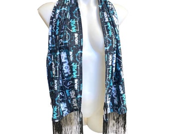 HOUSE MUSIC | Festival Scarf |