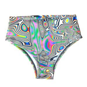 LUCID DREAMS | High Waisted Bottoms, Festival Bottoms, Rave Bottoms, Black Rave Outfit