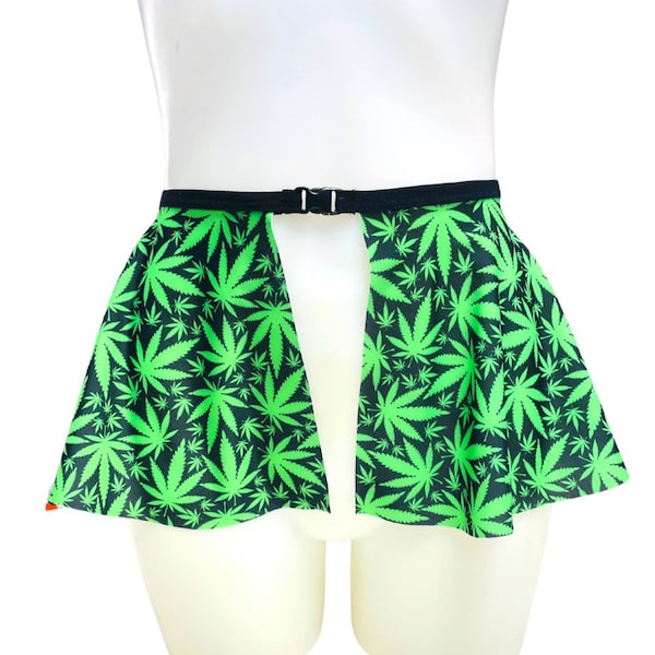 PUFF PUFF | Ultra Mini Buckle Skirt, Rave Skirt, Festival Bottom 420