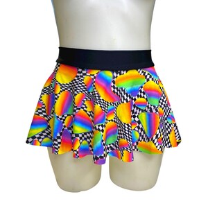 RETRO RAVE | Circle Skirt, Rave Skirt, Festival Bottom