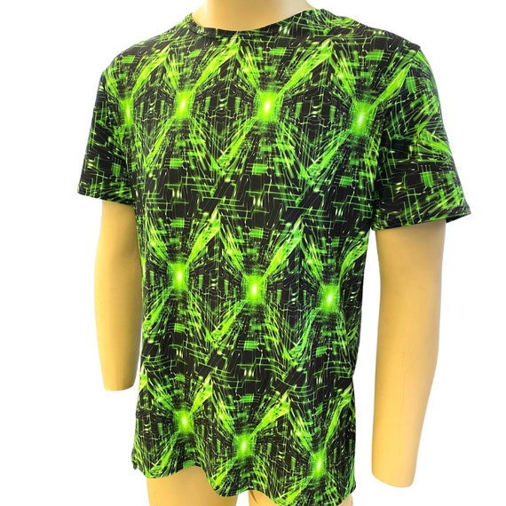 CYBER GRID Slim Fit Men's Rave T-shirt 