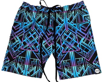 ALL NIGHTER | Mens Shorts | Festival Shorts | Drawstring Shorts