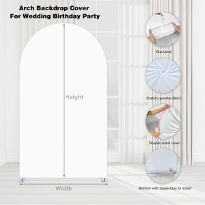 Arch Backdrop Covers For Jungle Safari Animals Giraffe Birthday Party