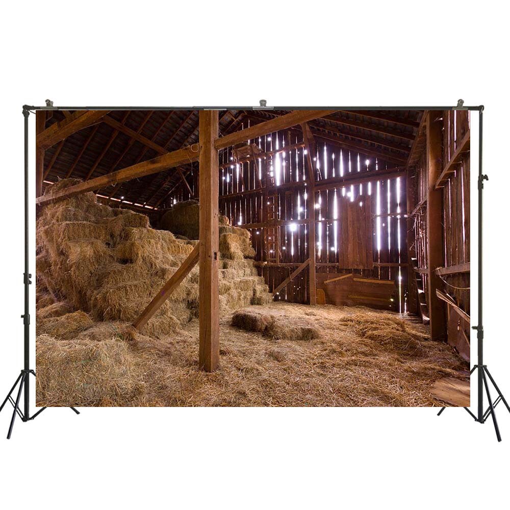 Barn door background scenery-photography backdrop farmhouse | Etsy