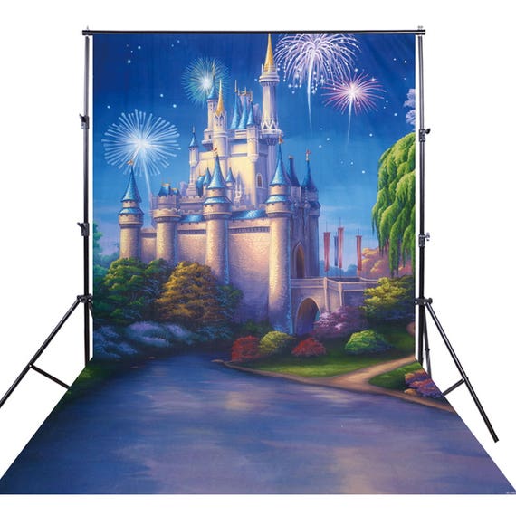 10x12 FT Backdrop Photographers,Magic Fantasy Fairy Tale Princess Castle with Pixie in Sky Fictional Dream Kingdom Background for Photography Kids Adult Photo Booth Video Shoot Vinyl Studio Props