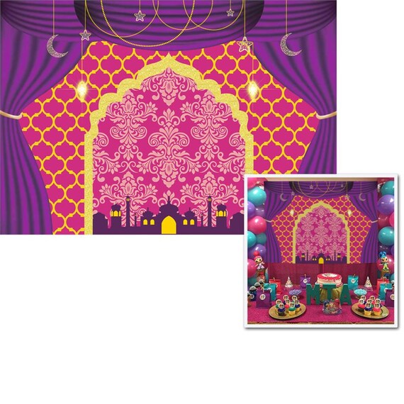 Birthday Party Decor Photography Backdropsegyptian Moroccan Etsy