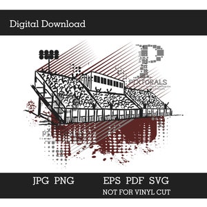 Football Bleachers sketch design, Football Bleachers Vector, Football Bleachers Clipart, pdf, eps, svg, jpg, png, Football Stadium logo, tee