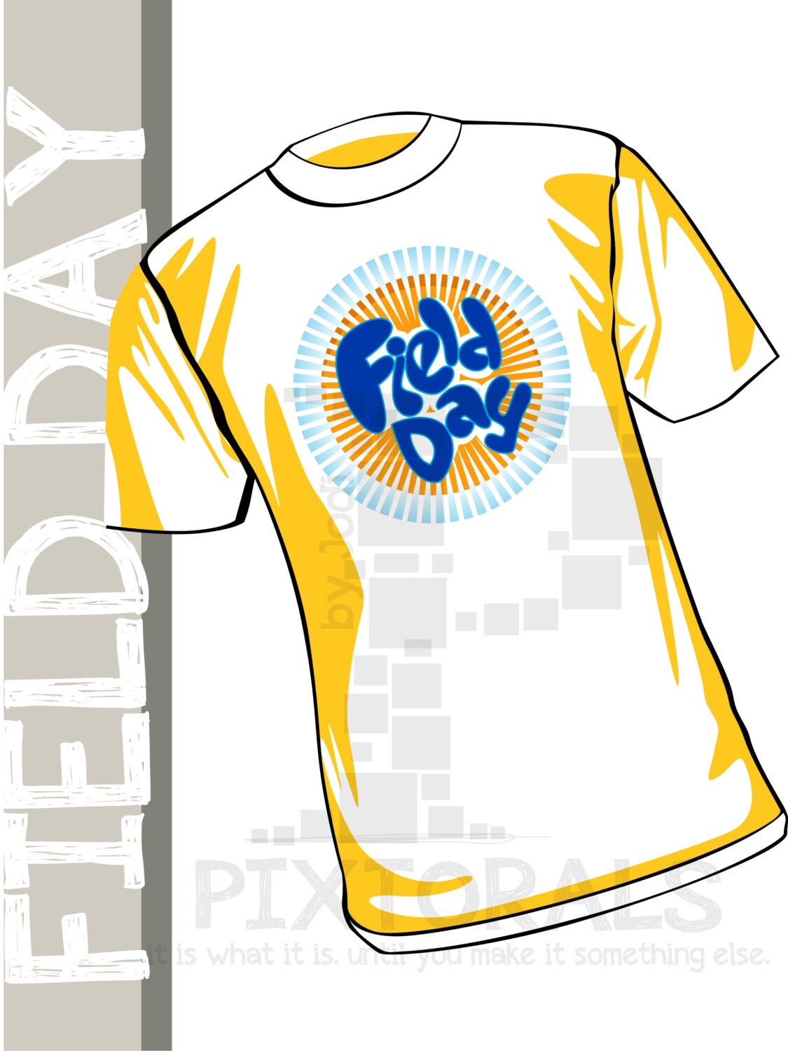 Field Day: Kids Tee Shirt Design in 