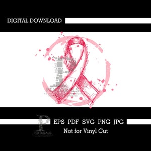 Breast Cancer Awareness Ribbon Design, Pink Ribbon Vector, EPS, PDF, SVG, jpg, png, Pink Ribbon T-shirt logo, Pink Ribbon Clipart