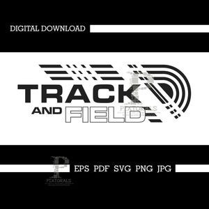 Track and Field team design, Track Tee Uniform, digital download, eps, pdf, svg, jpg, png, clip art, vector, screen printing, sublimation