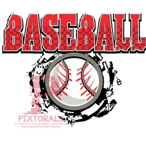 Baseball Tee Design JPG PNG and EPS Formats as Vector - Etsy