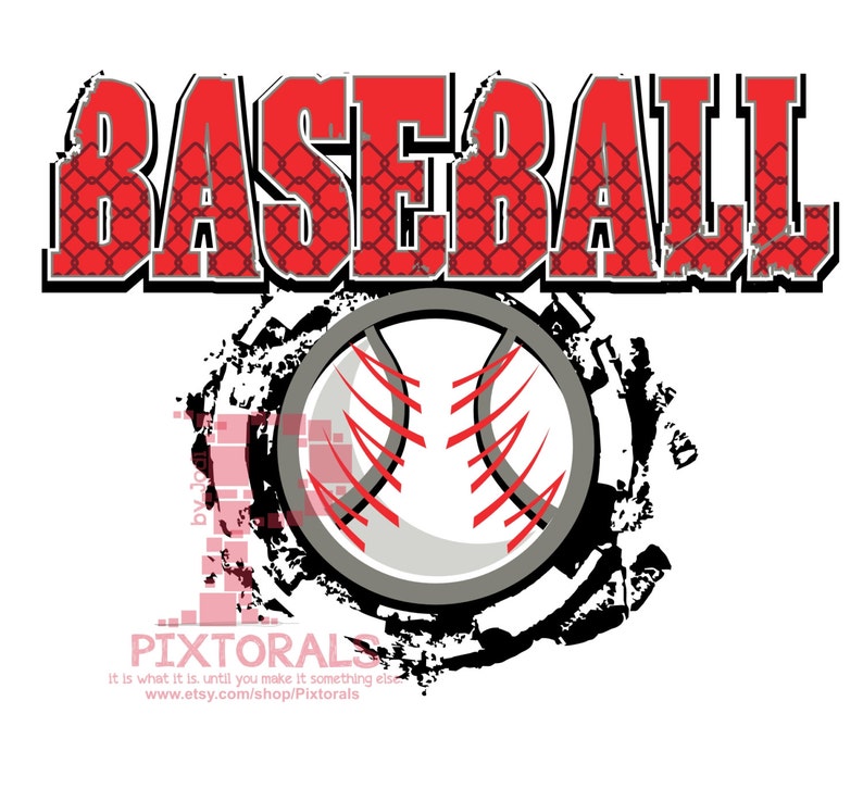 Baseball tee Design JPG PNG and EPS formats as Vector | Etsy