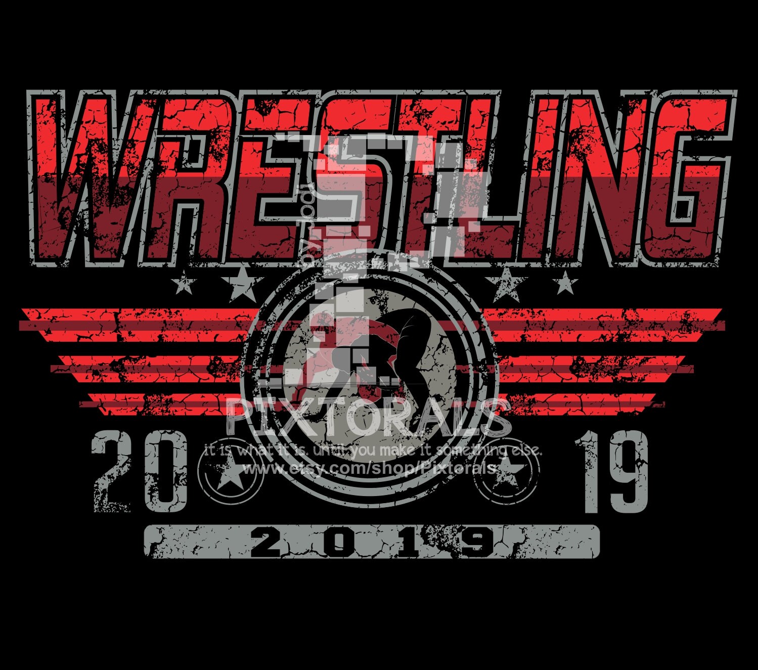 Wrestling Stars Design Eps Jpeg Pdf T Shirt Graphics Etsy