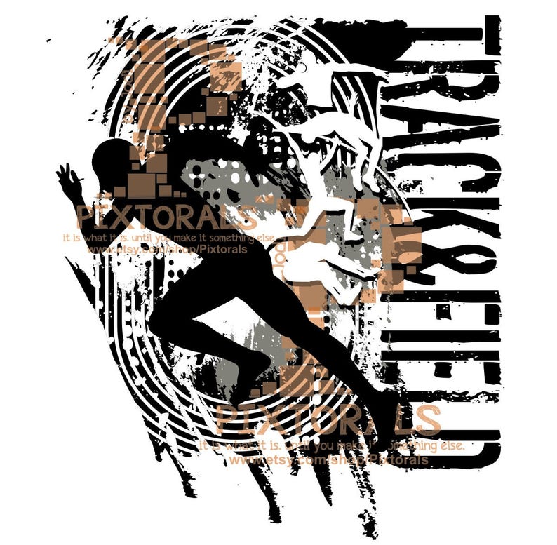 Track and Field Design EPS Jpeg PNG Tshirt Graphics Etsy Israel