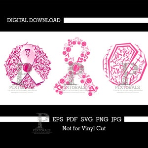Baseball Softball Breast Cancer logos, Baseball Softball Cancer Vector set, eps, pdf, svg, png, Baseball Softball Clipart, Baseball pink