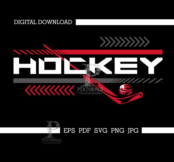 Hockey chevrons tee design, Hockey digital download, Hockey Vector, Hockey sketch clipart, eps, pdf, svg, jpg, png, Hockey sticks logo