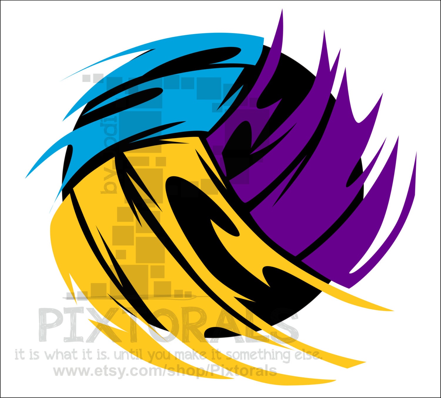 Volleyball EPS File Vector and Jpeg Png Sketchy Screen | Etsy