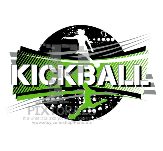 Kickball logo jpg png Kickball Vector logo Kickball Home Plate Design