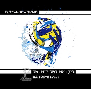 Imágenes prediseñadas de waterpolo, pelota de waterpolo, vector, eps, pdf, svg, jpg, png, gráficos vectoriales, vector de natación, sublimación, serigrafía