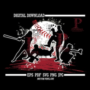 Baseball tee design, Baseball digital download, baseball vector, Baseball Clipart, Baseball Logo, eps, pdf, svg, jpg, png, baseball design
