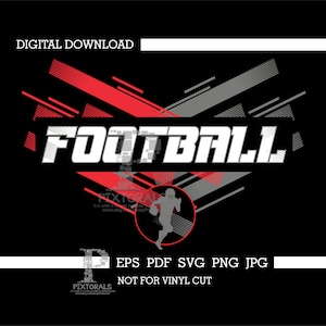 Football Crossed lines, design, digital download, vector, eps, pdf, svg, jpg, png, clipart, dtf, screen printing