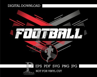 Football Crossed lines, design, digital download, vector, eps, pdf, svg, jpg, png, clipart, dtf, screen printing
