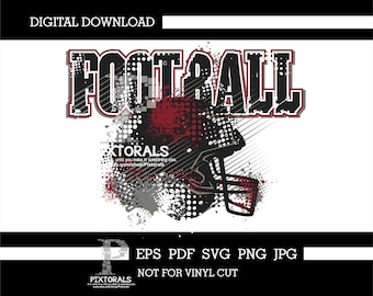 Football Helmet Design, digital download, vector, clipart, eps, svg, pdf, jpg, png, sublimation, dtf, screen printing